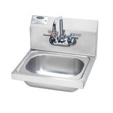 Used Krowne HS-2L Wall Mount Commercial Hand Sink w/ 12 1/2"L x 9 3/4"W x 5 7/8"D Bowl, Low Lead